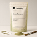 Kratom leaf powder · Material group Green · Material code GD · Leaf Archive 03 · Green Sumatra