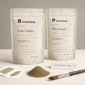 Kratom-Blattpulver · Sortimentsgruppe White · Materialcode WD · Blattarchiv 09 · White Sumatra